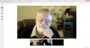 Screenshot of Jim Keenan in a Google Hangout